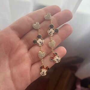 BaubleBar Mickey & Minnie Earrings